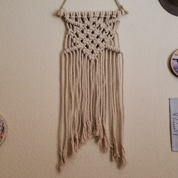 Other - Handmade Macrame Wall Decor